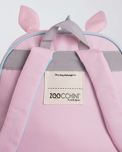 Zainetto Zoocchini con tasche esterne laterali con retina e tasca sul davanti con zip