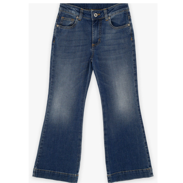 Jeans Dixie con zip e zampetta