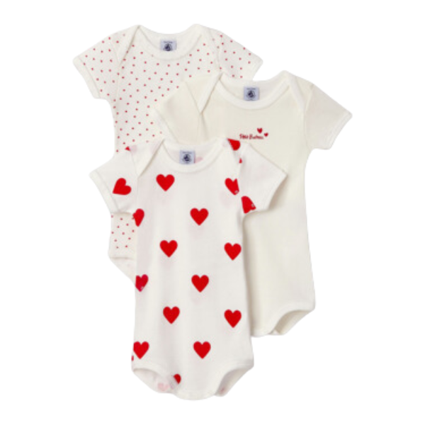 Set body 3 pezzi Petit Bateau a mezza manica